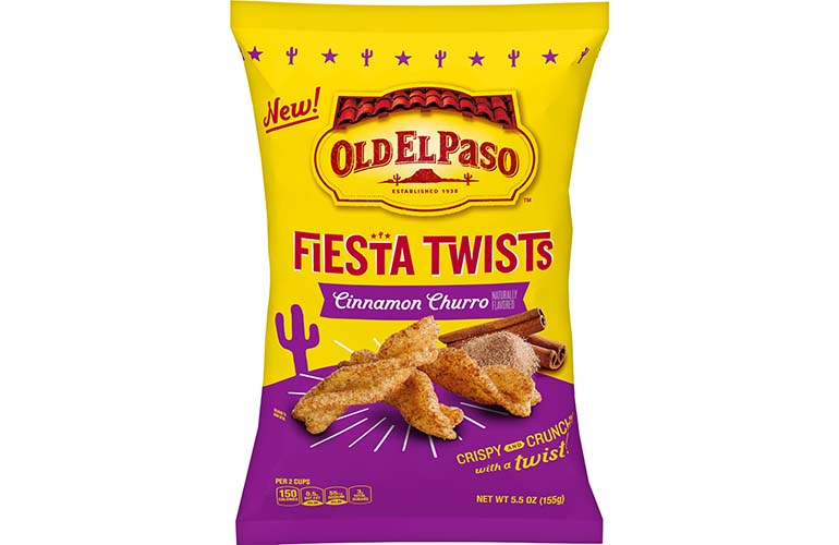 Cinnamon Flavored Chip Twists C Store Products 2730