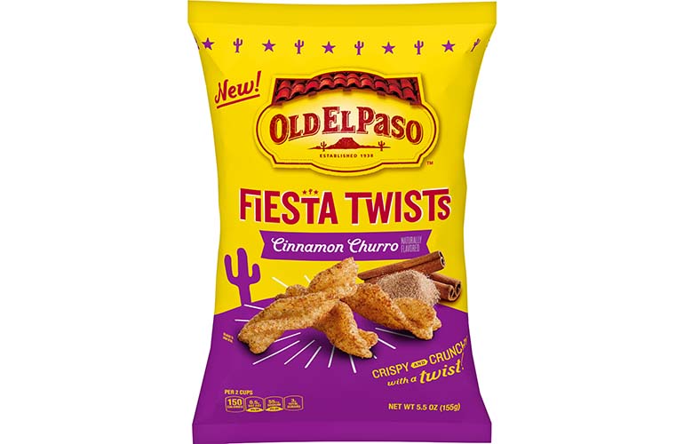 Cinnamon Flavored Chip Twists C Store Products 4120