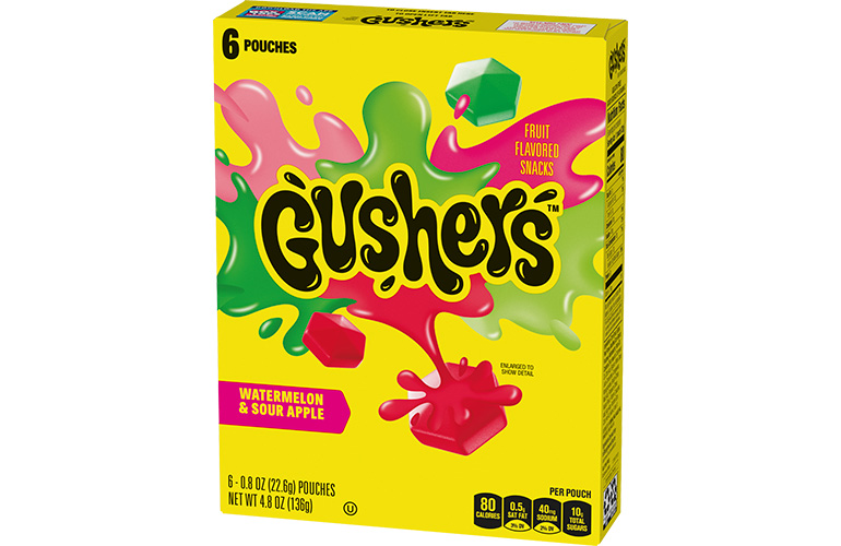 Sweet and Sour Gushers - C-Store Products